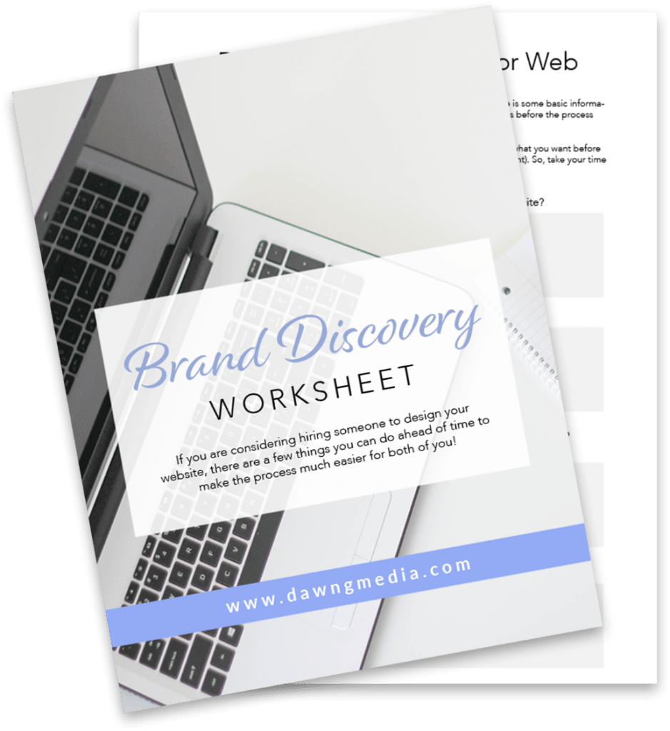 Birmingham Digital Marketing Agency Brand Discovery Worksheet